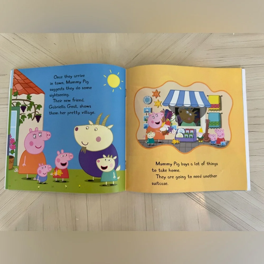 Peppa Pig Book Bundle 2 Scholastic On the Road Family Trip